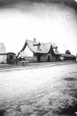 Michigan Central Railroad Depot, 1863