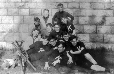 Kalamazoo College Baseball Players, c. 1900