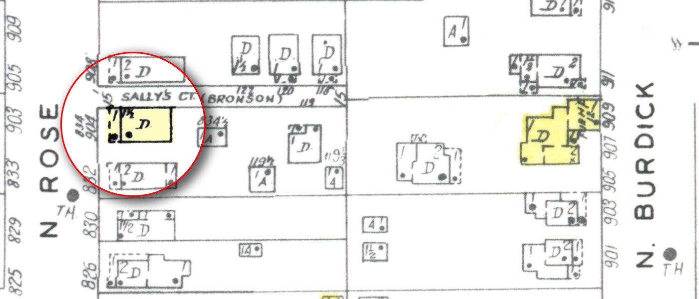 bronson-home-904-n-rose-sanborn-map-1932-1400