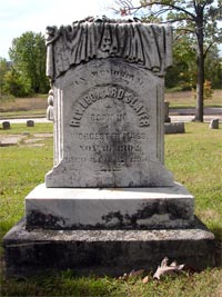 Leonard Slater Tombstone