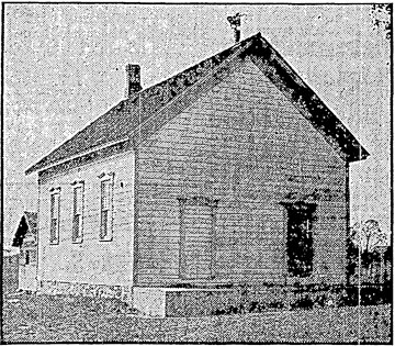 Schoolcraft Dist. 2 schoolhouse, c.1927.