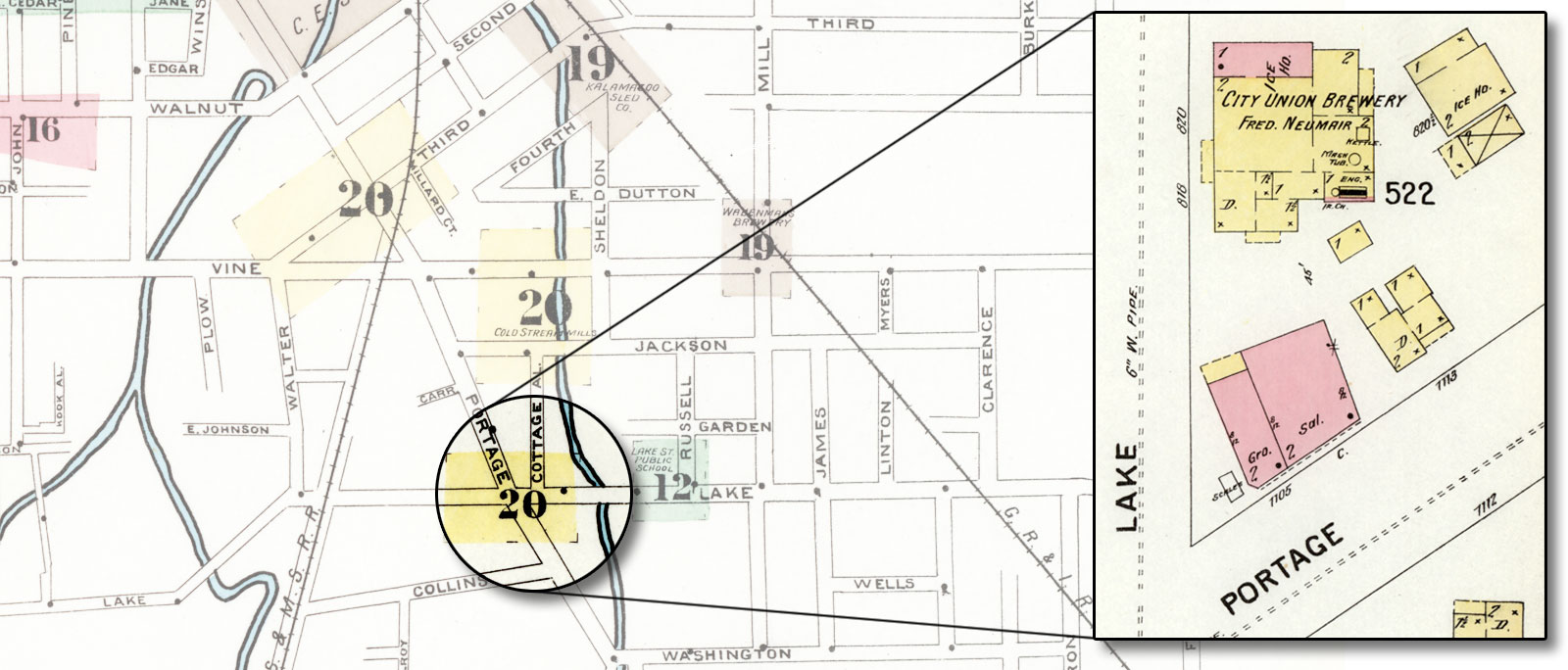 City Union Brewery, c.1896