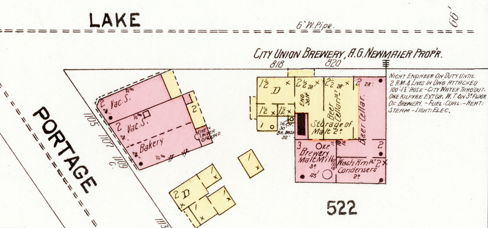 Kalamazoo Brewing Co., c.1908.
