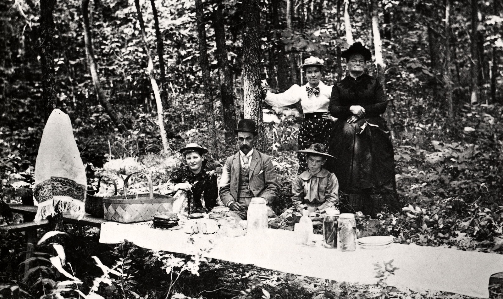 family picnic c.1890s