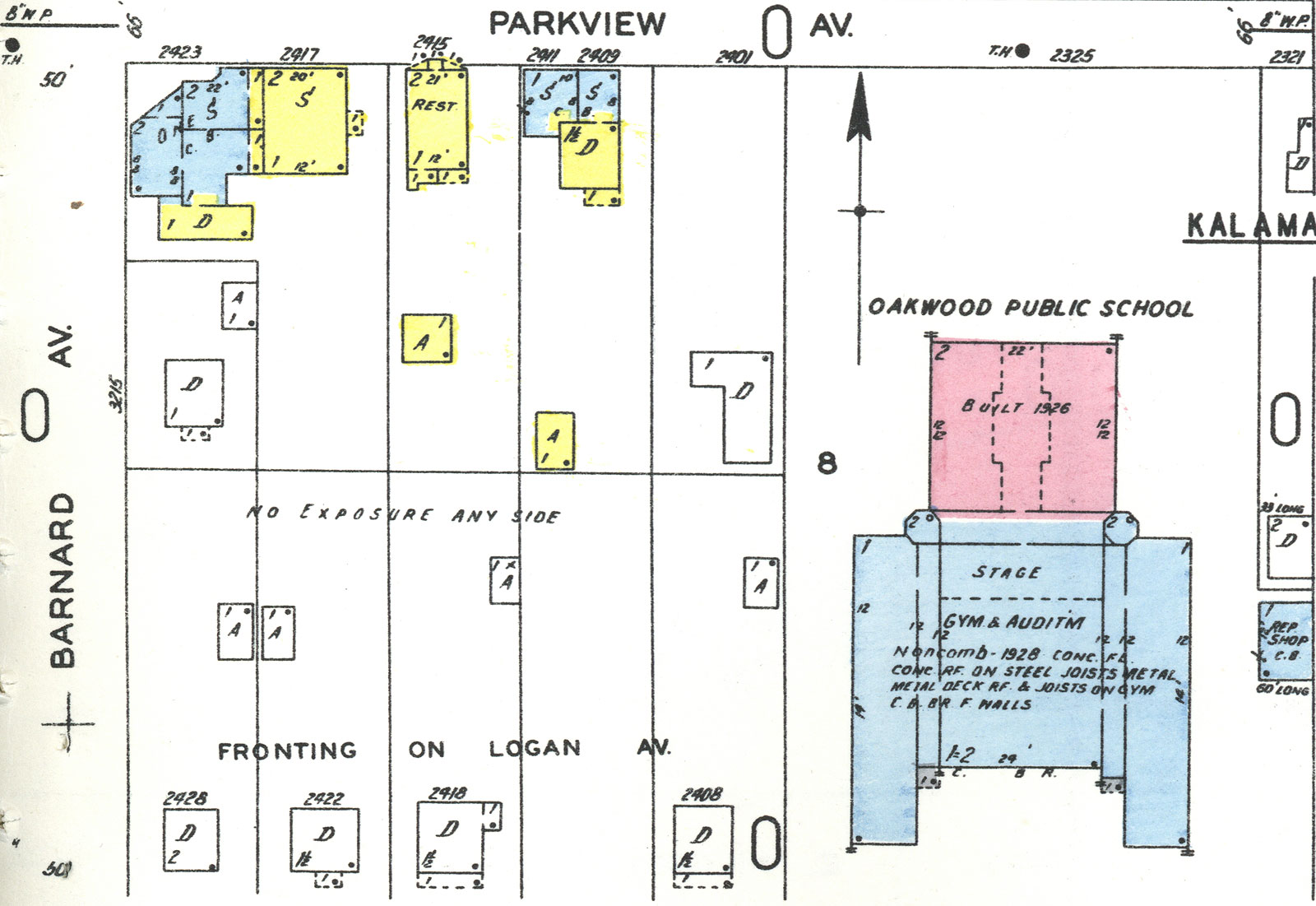 Sanborn Map 1958