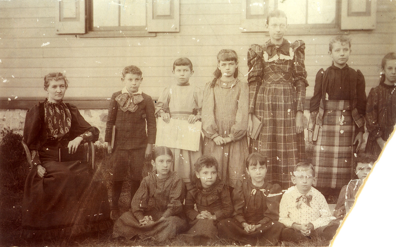 Woods Lake District #2 School c.1891