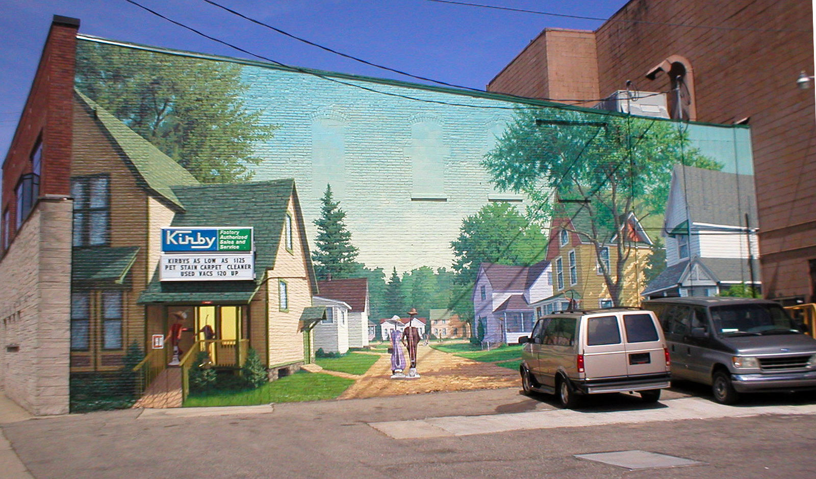 “Kirbyville” mural by Conrad Kaufman