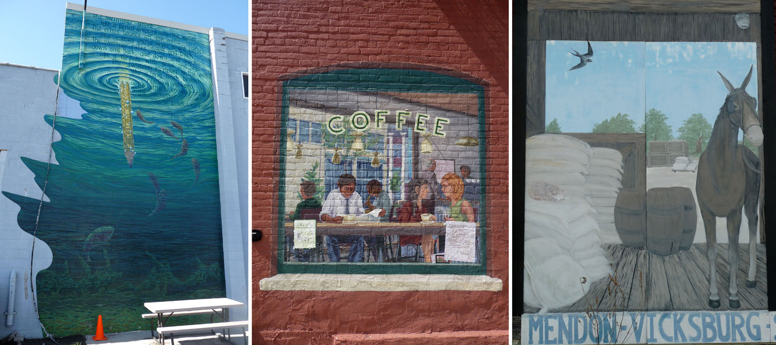 Three Kalamazoo Murals