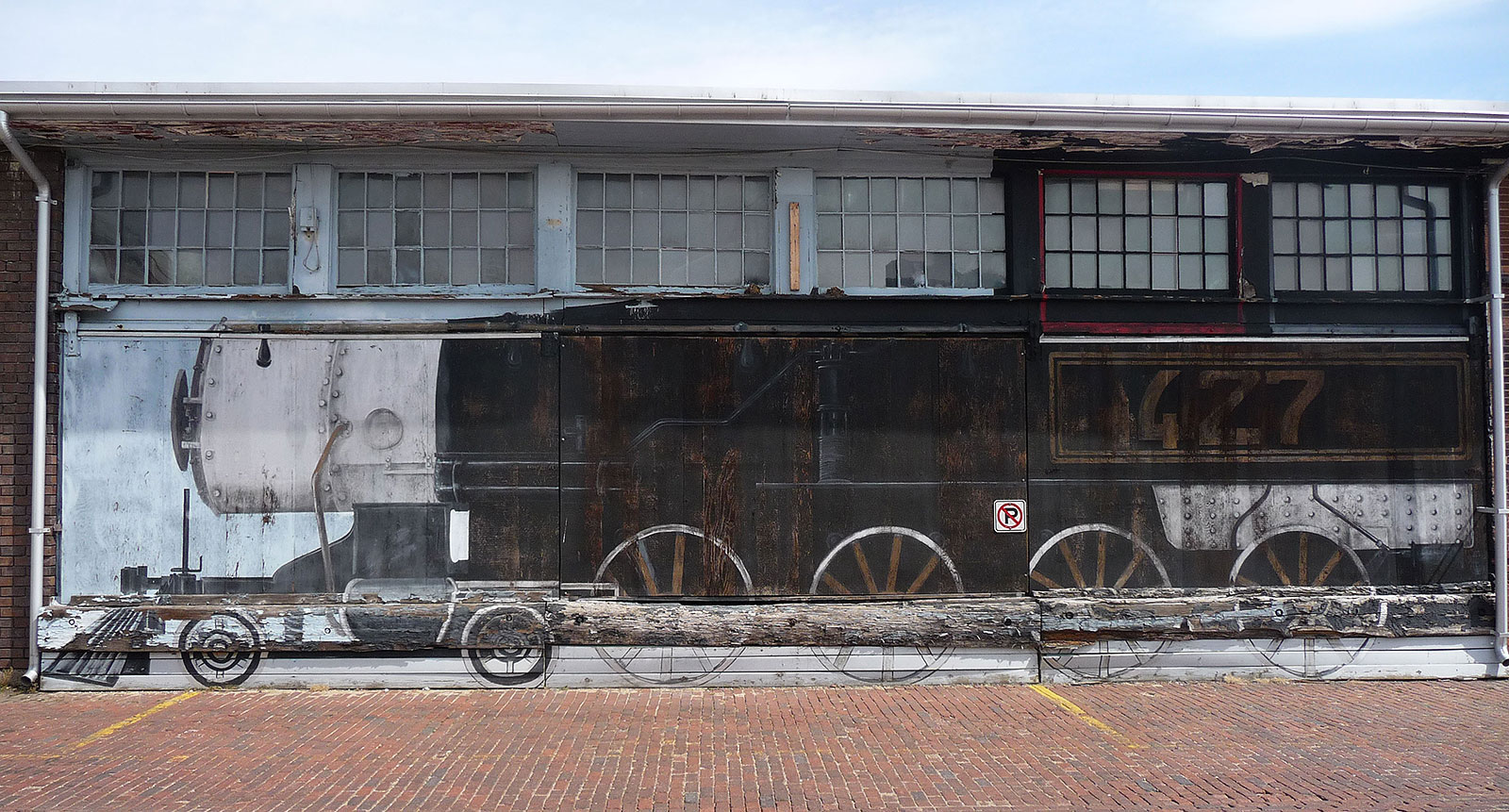 Train Mural (Engine)