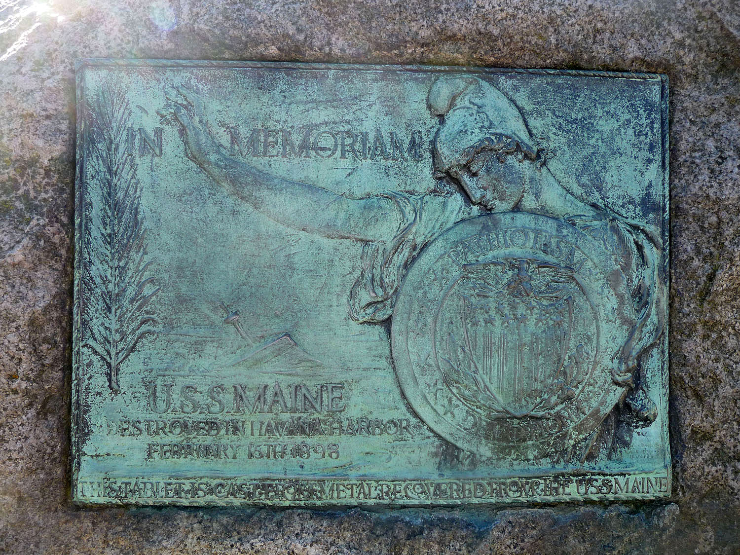 U.S.S. Maine Memorial Tablet