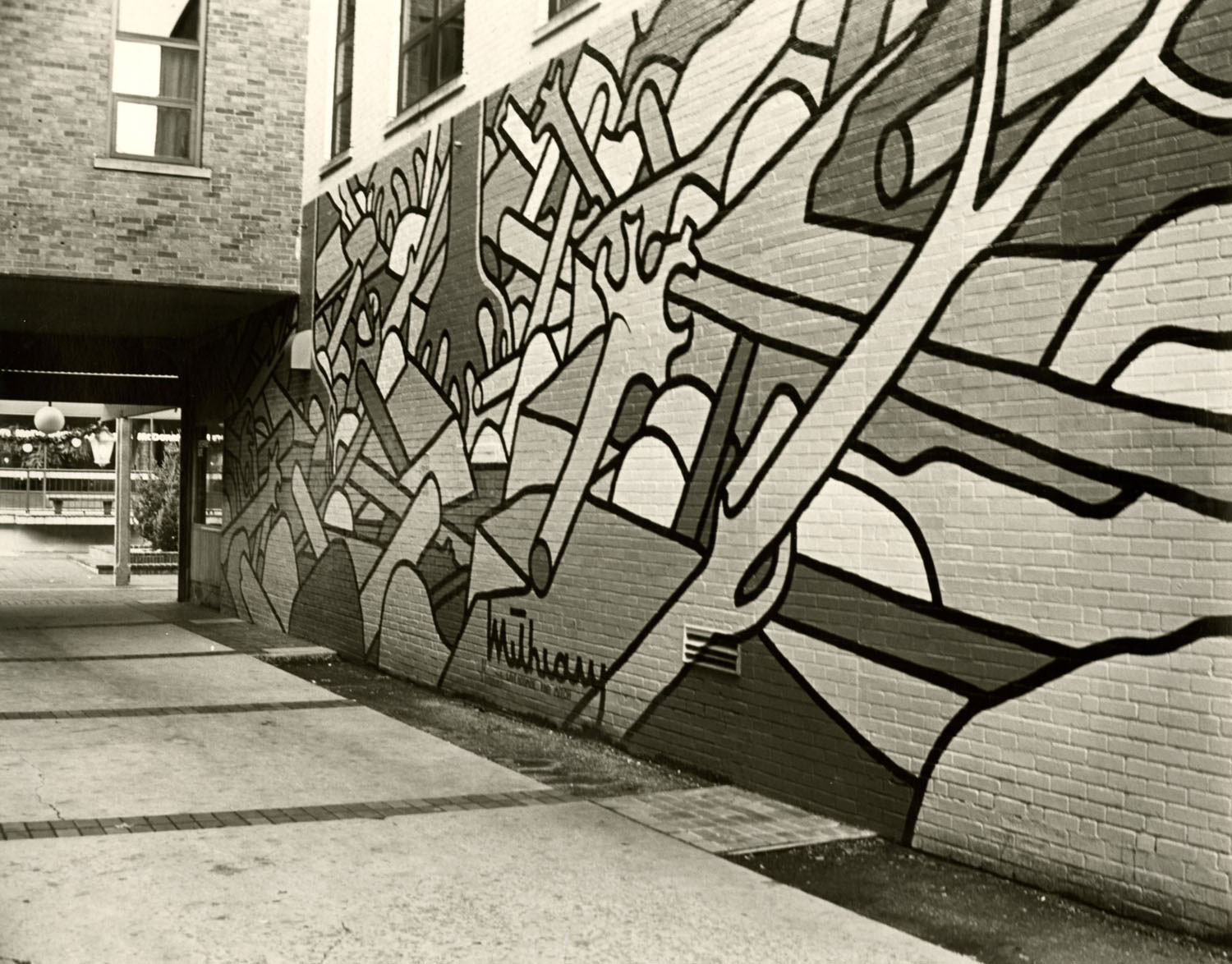Whiskey Alley Mural