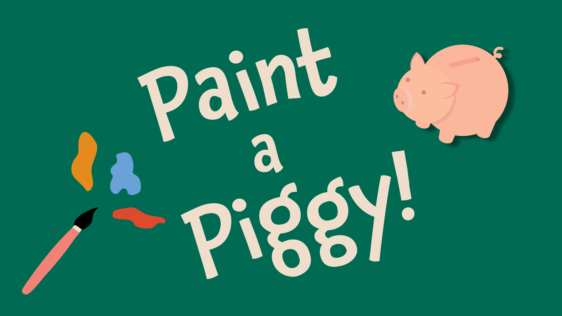 Paint a piggy!