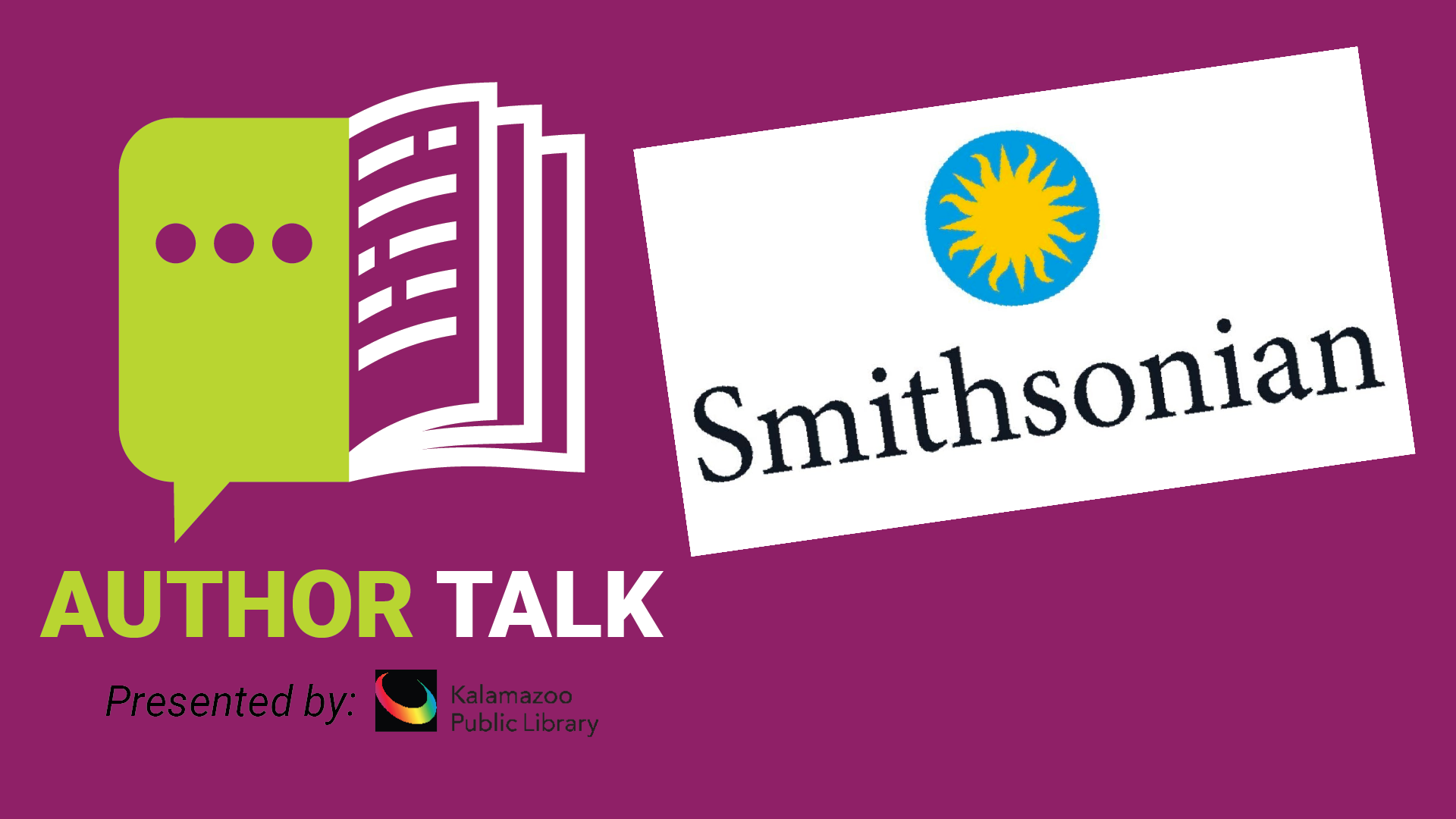 Author Talk-Paula Johnson, Smithsonian