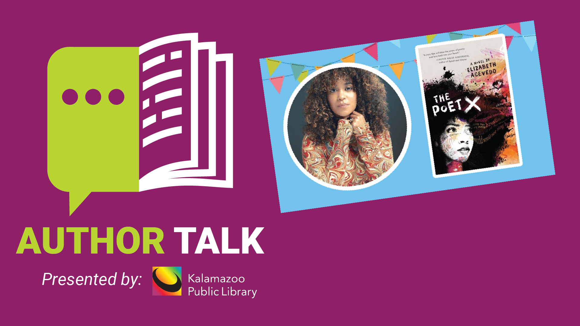 Learning the Power of Poetry with Bestselling Author Elizabeth Acevedo (9th-12th)