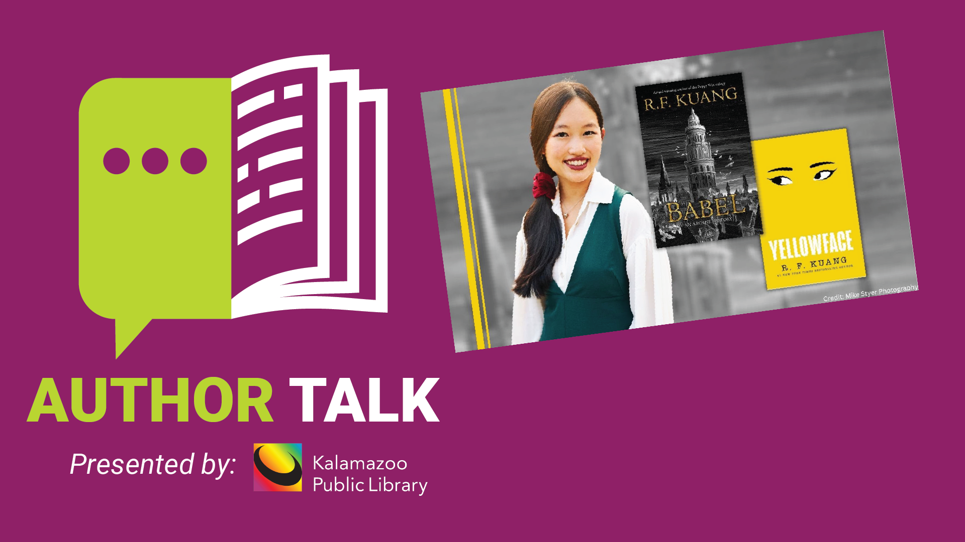 Asian American Representation in Literature: An Author Talk with Rebecca F. Kuang
