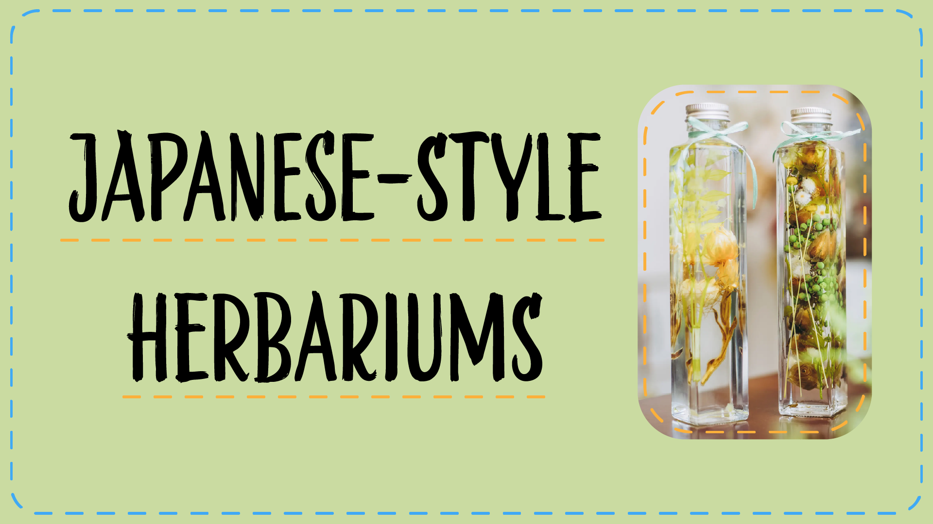 Japanese style herbariums
