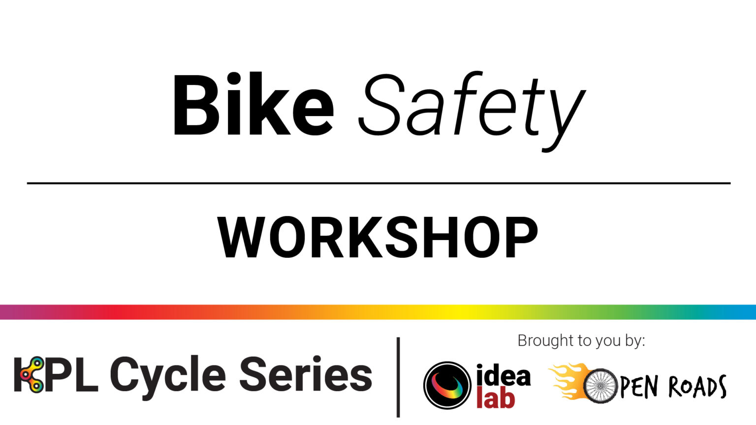 bike safety workshop