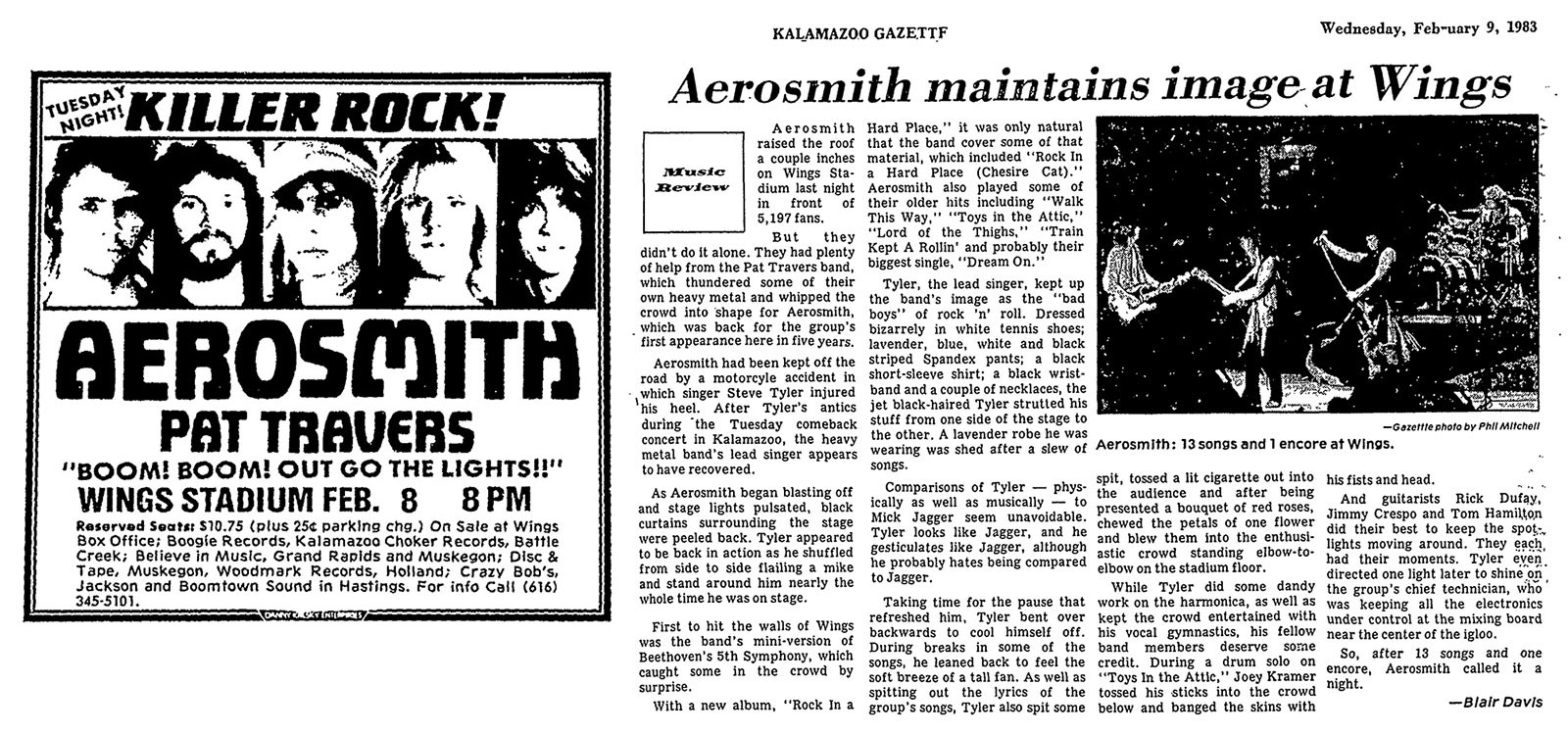 Aerosmith-Gazette-6-9-February-1983