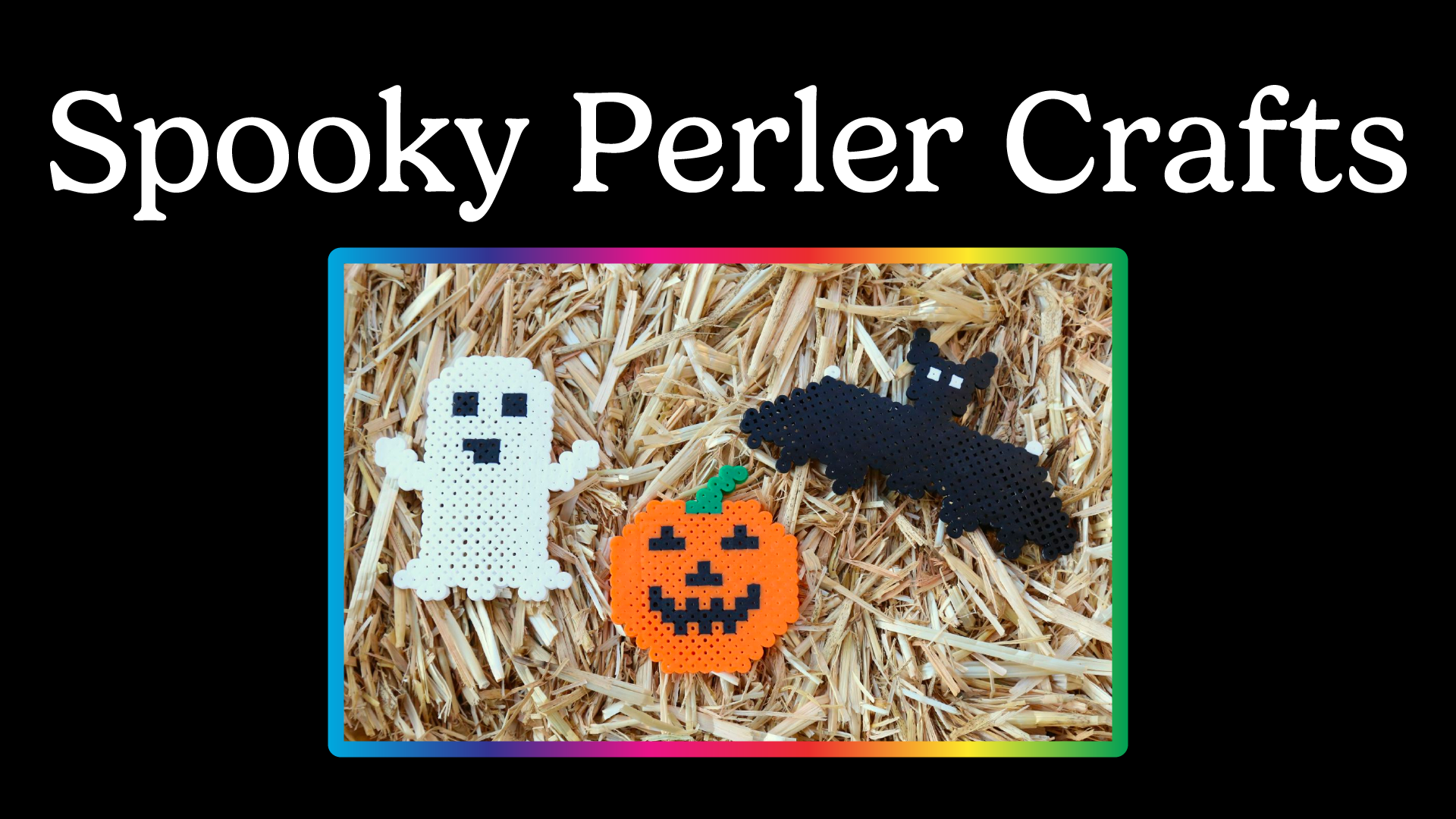 Spooky Perler Crafts