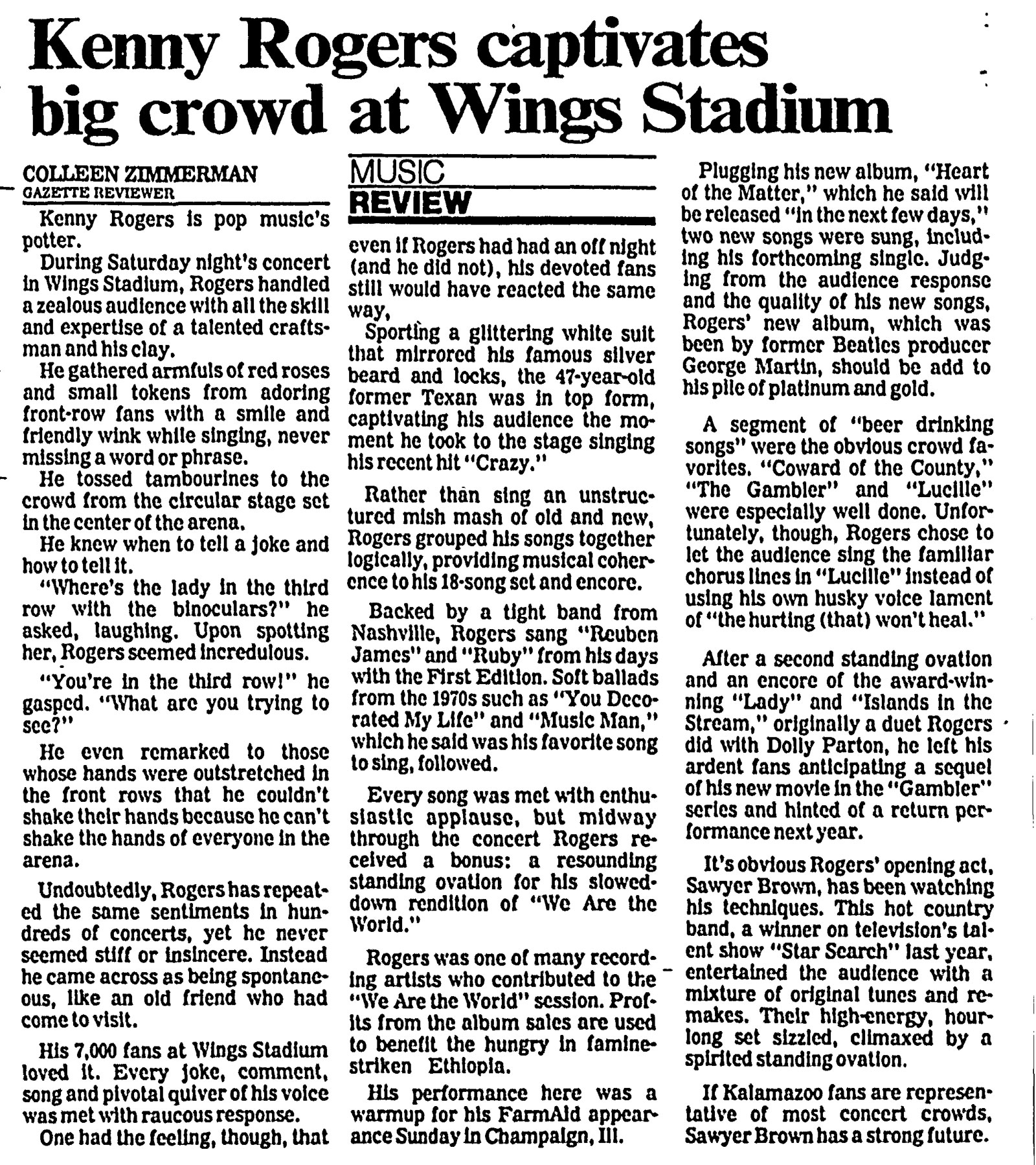 Kenny-Rogers-Gazette-23-September-1985