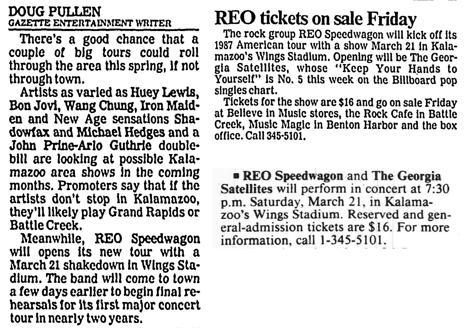 REO-Speedwagon-Gazette-11-January-18-February-1987-Enquirer-1-March-1987