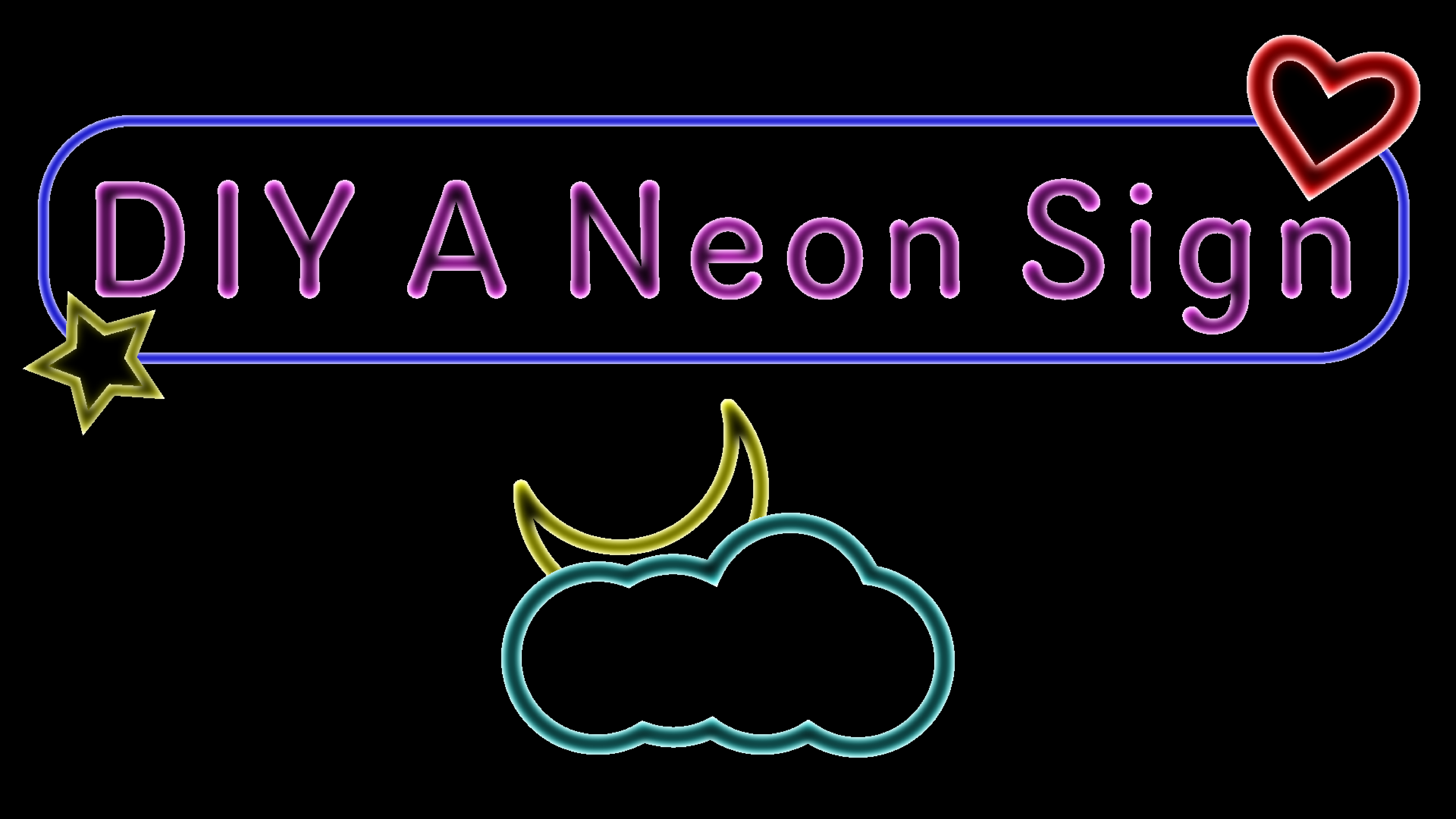 diy a neon sign