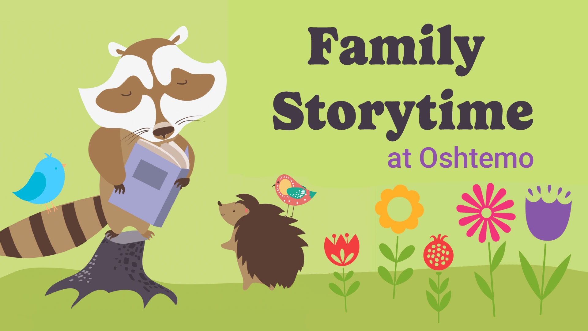 family storytime at oshtemo