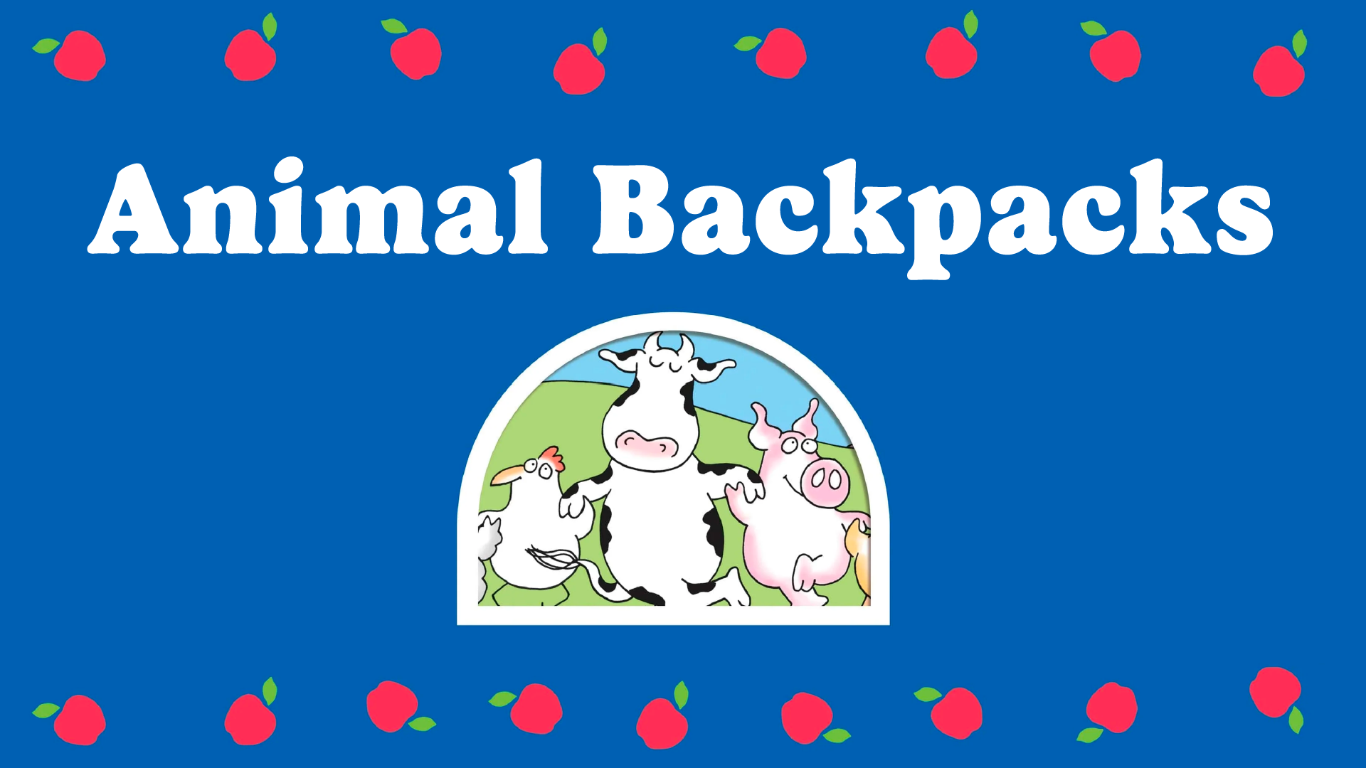 animal backpacks