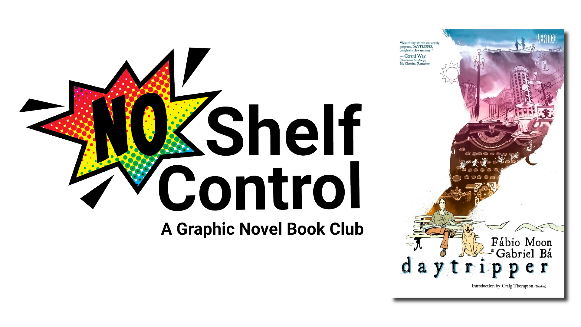 No Shelf Control: A Graphic Novel Book Club. December: Daytripper by Fábio Moon