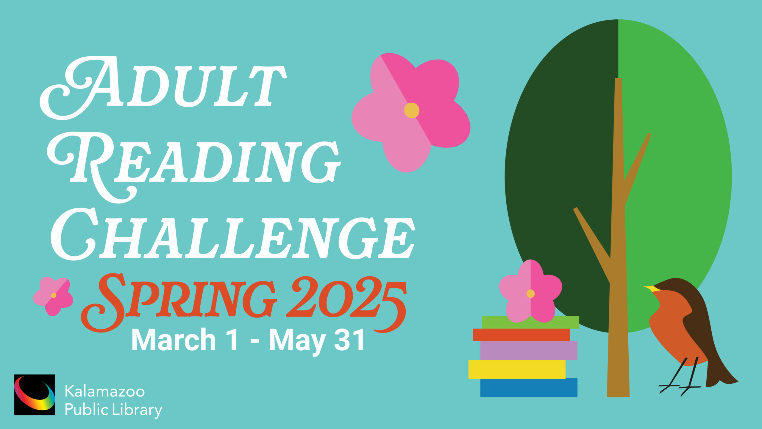 adult reading challenge spring 2025