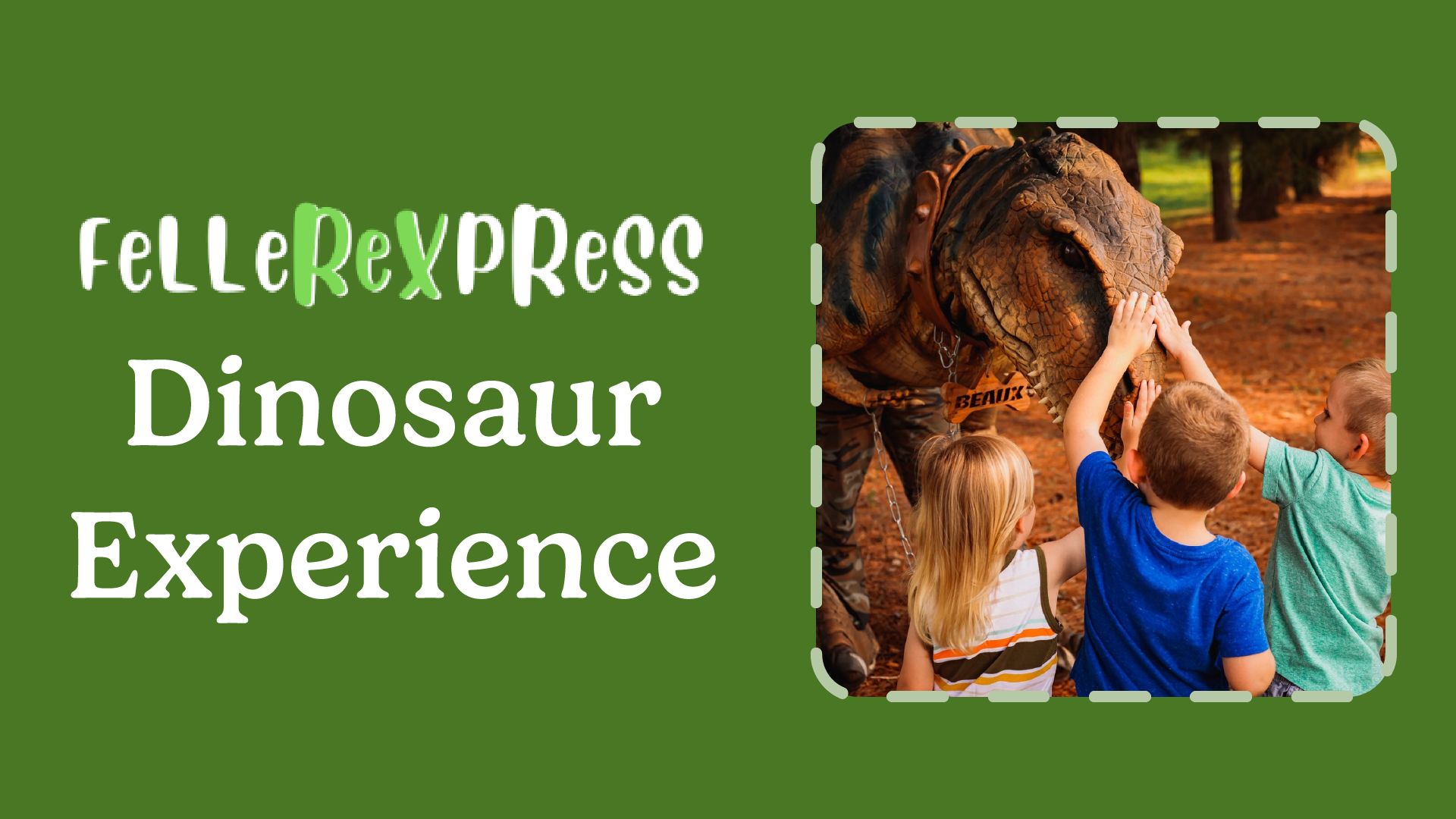 feller express dinosaur experience