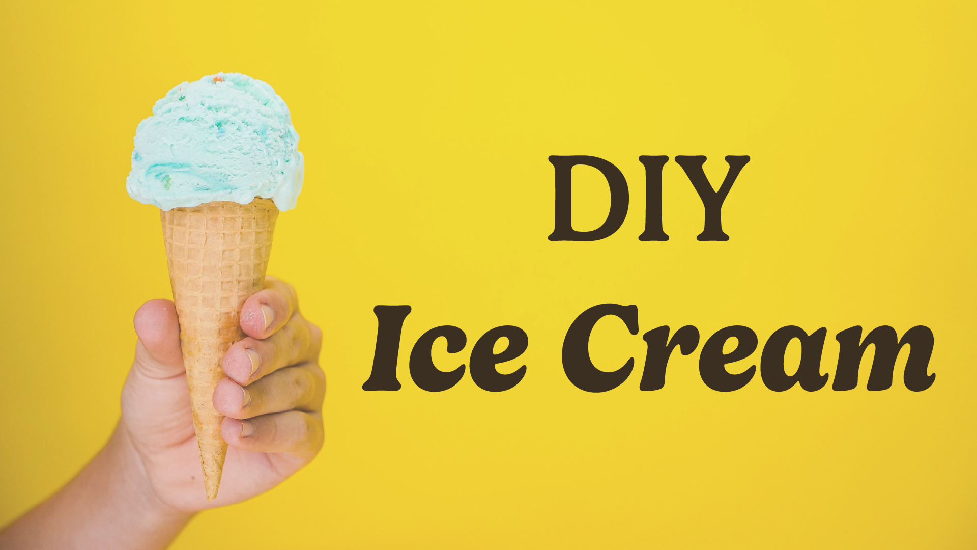 DIY Ice Cream