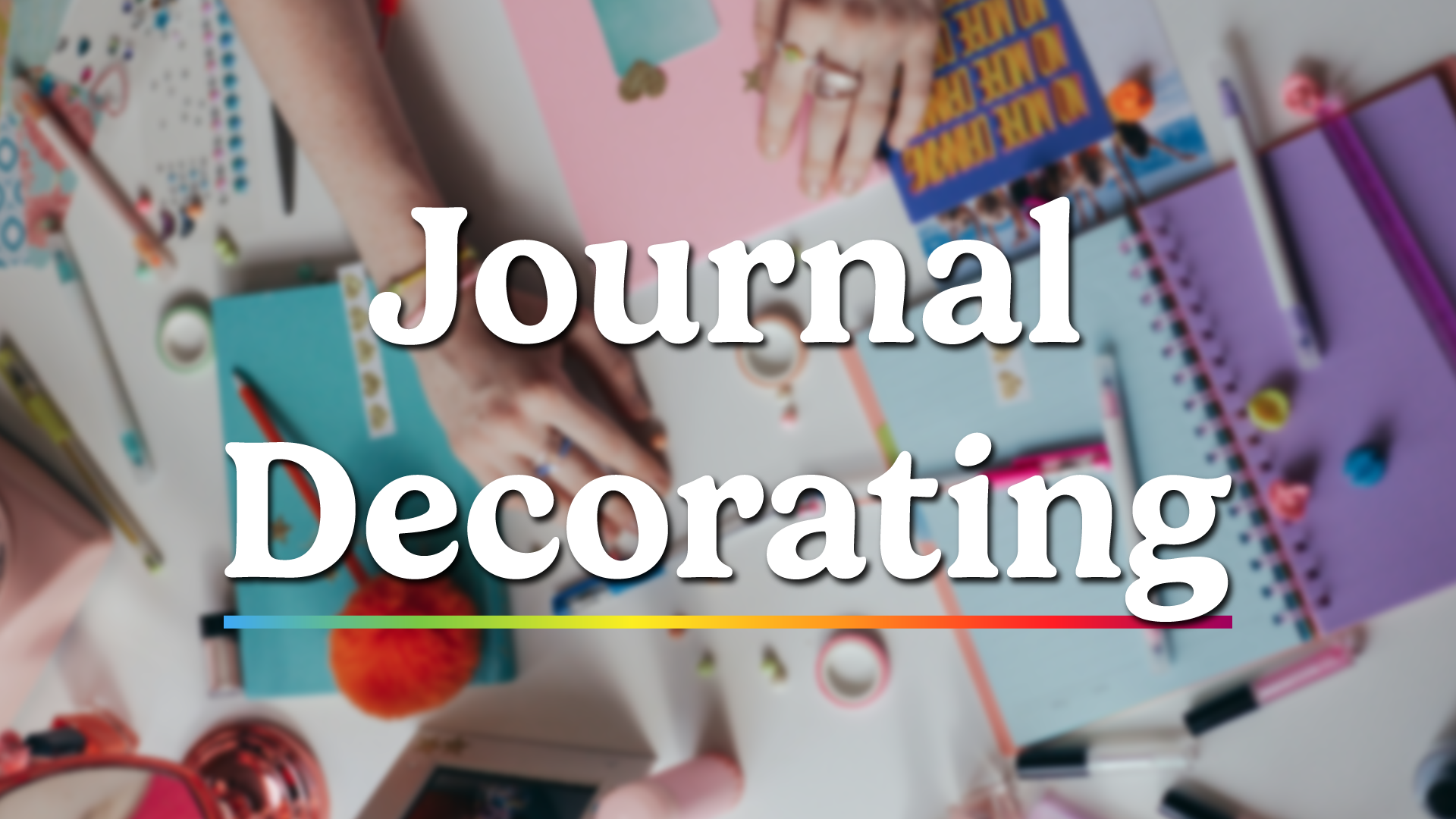 journal decorating