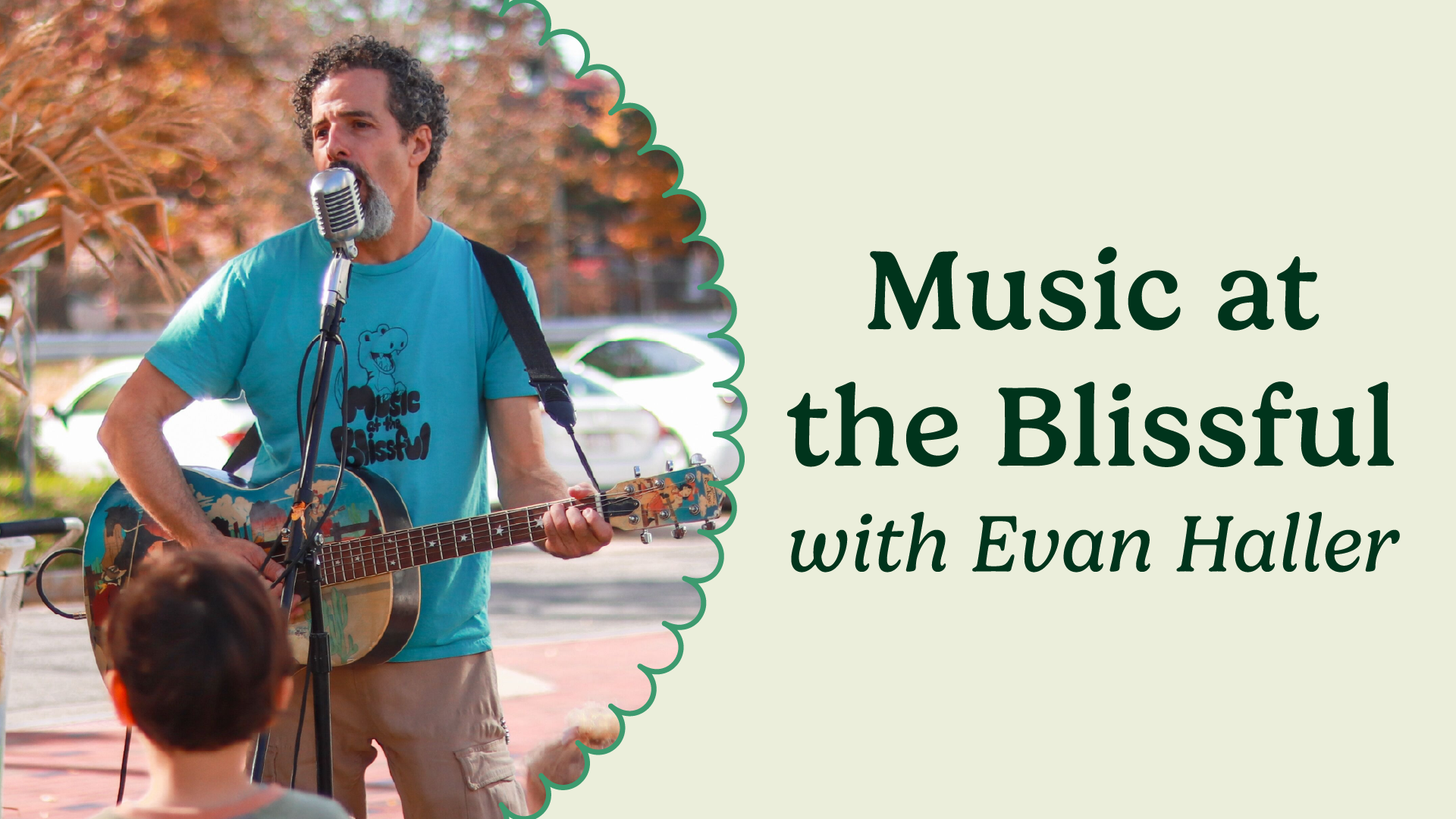 music at the blissful with evan haller