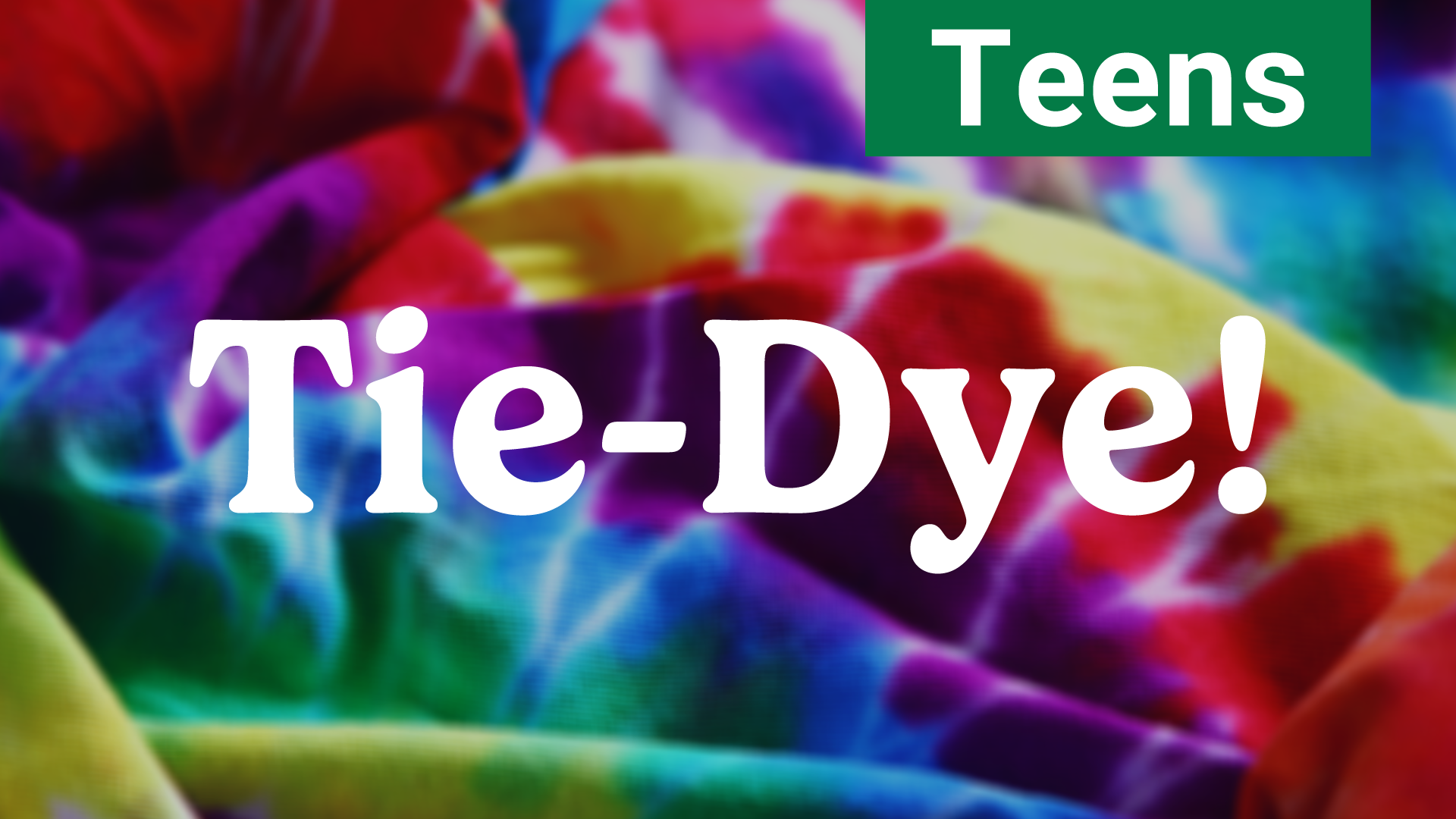 tie dye for teens