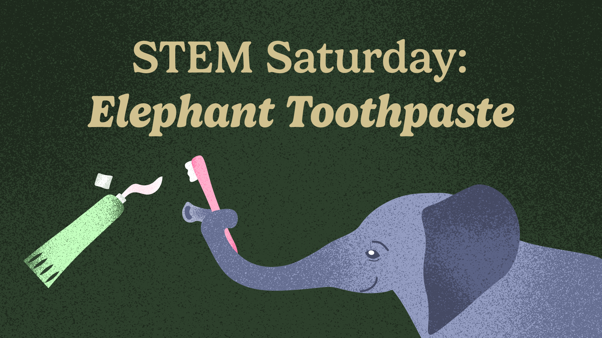 stem saturday: elephant toothpaste