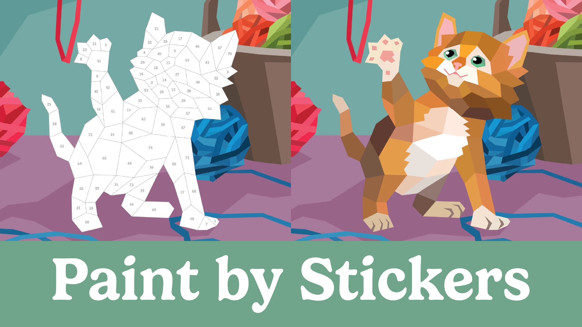 paint by stickers
