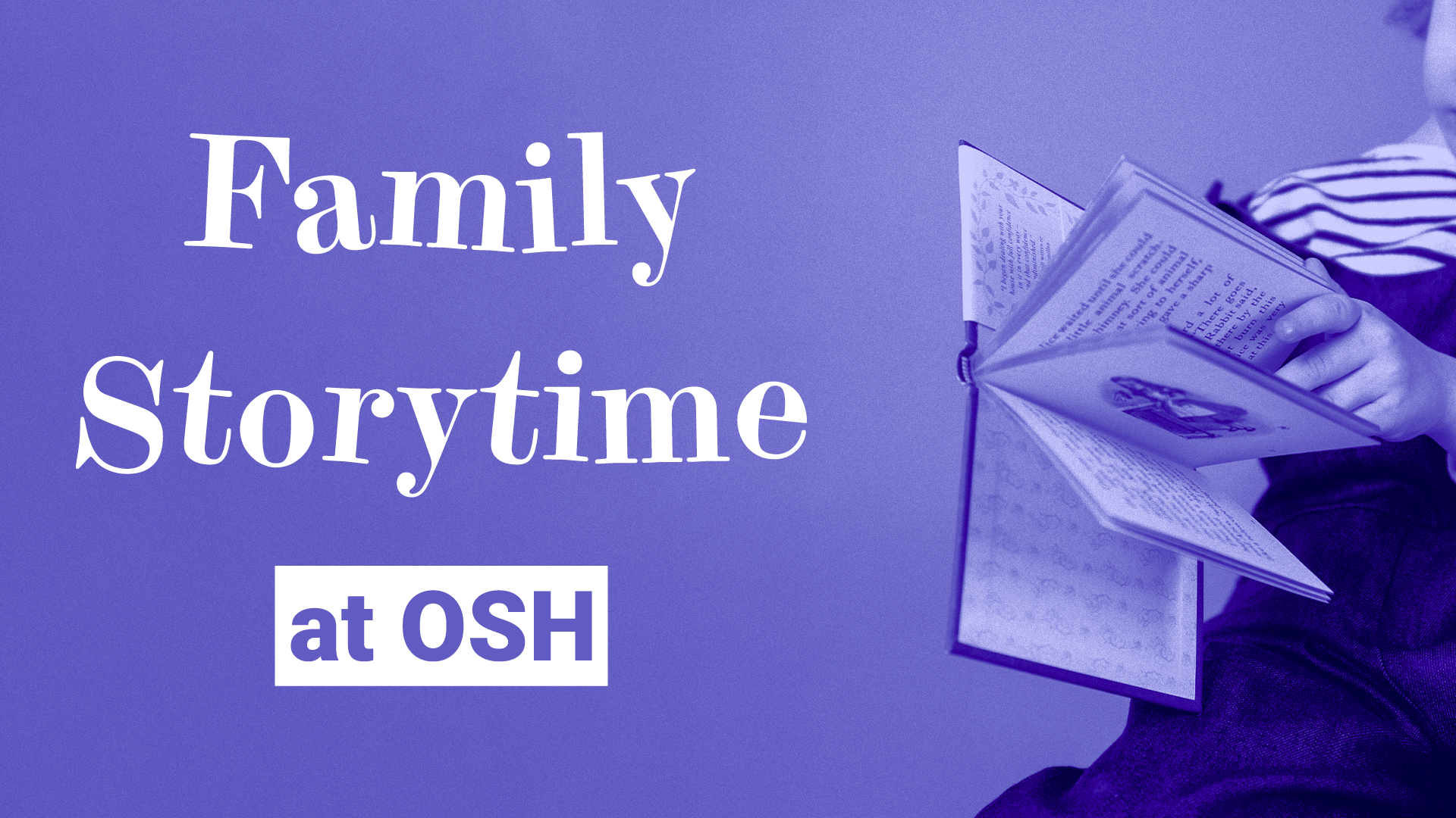 family storytime at osh