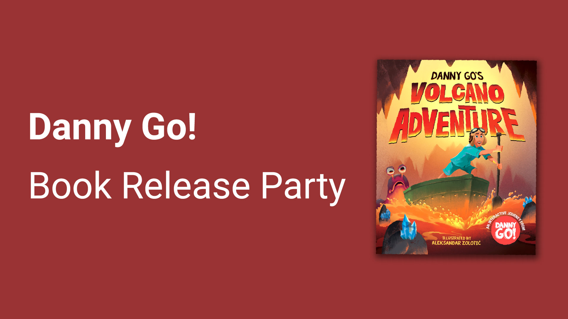 danny go! book release party