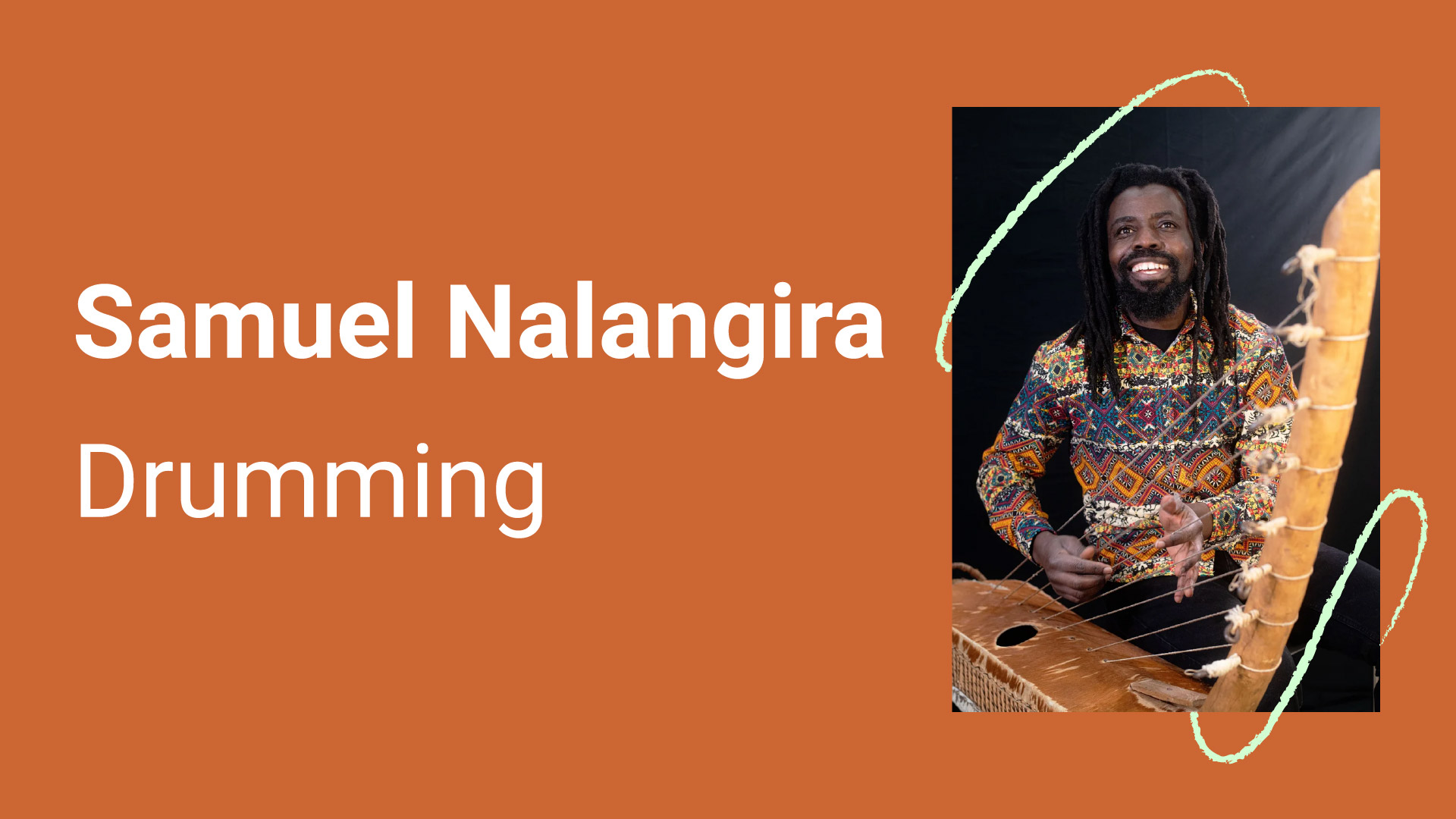 samuel nalangira drumming