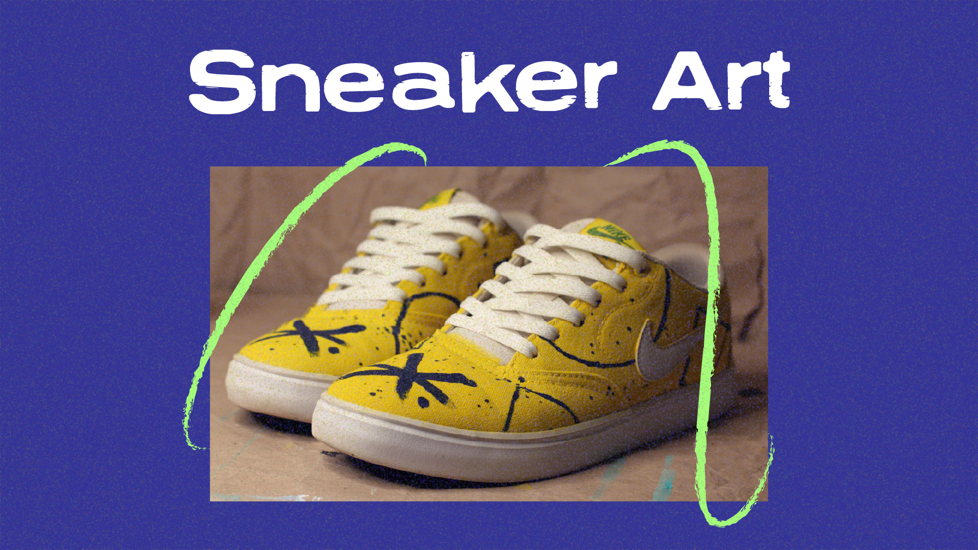 sneaker art
