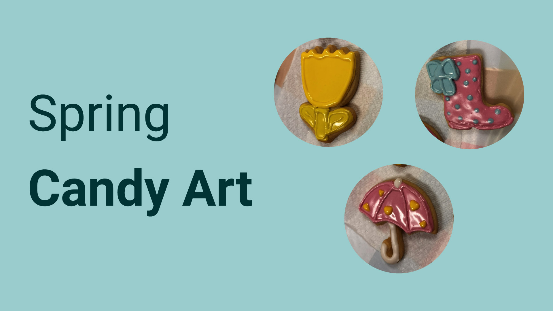 spring candy art