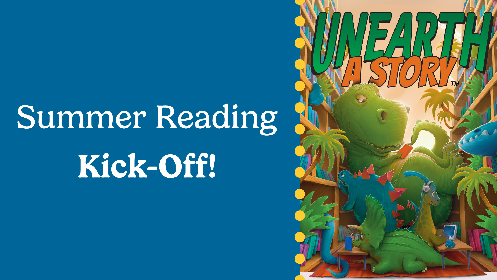 summer reading kick-off!
