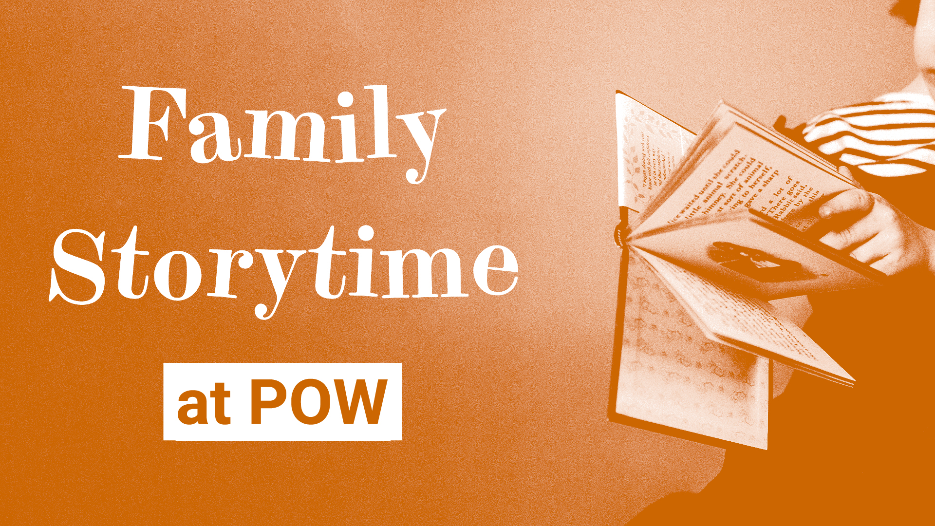 family storytime at pow