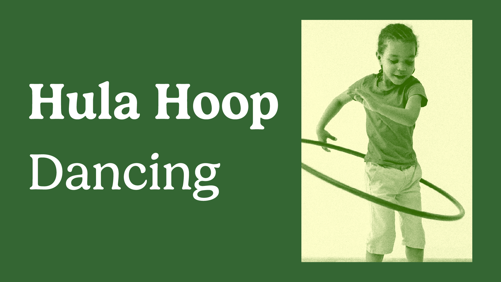 hula hoop dancing