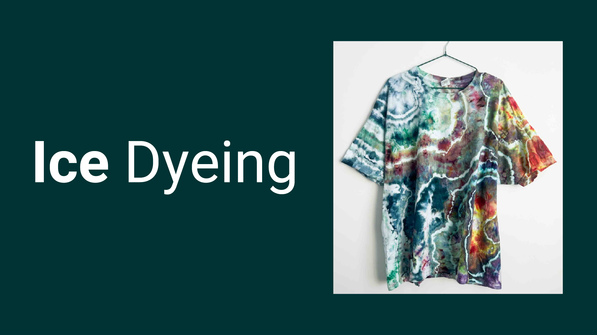 ice dyeing